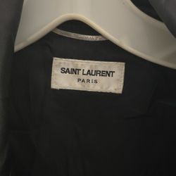 Saint Laurent lambskin biker jacket