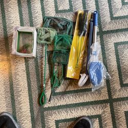 First tank nets aquarium cleaner