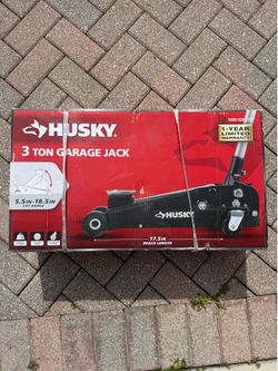 Husky 3 ton auto hydraulic floor jack