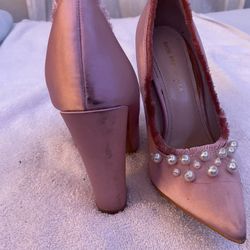 Pink Pearl Heels 