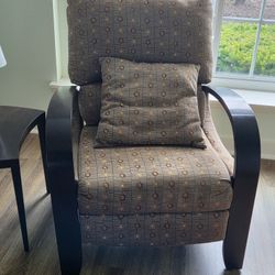 lazy boy recliner Upholstered Armchair - Brown Pattern
