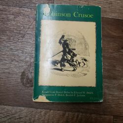 Robinson Crusoe Book Antique Collector