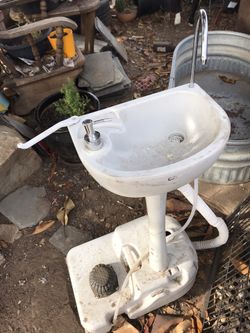 Outdoor Hand Washing Station