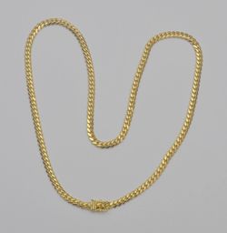 10K Yellow Gold Cuban Link Chain Necklace 22" 5.0mm Box Clasp