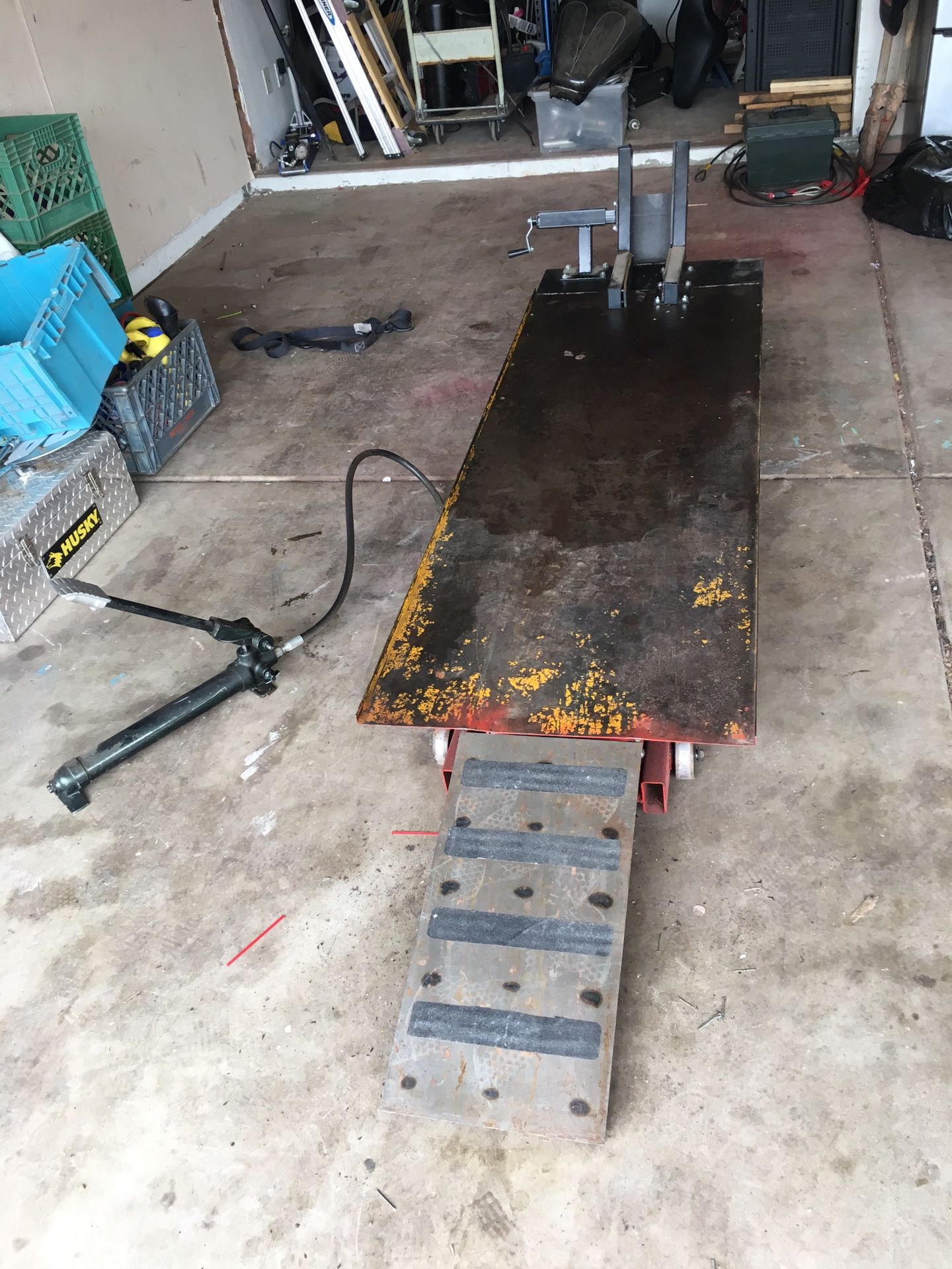 Hydraulic Motorcycle Lift