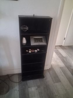 Black shelf