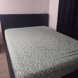 Full Size Bed Frame and Mattress 