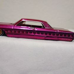 Hot Wheels RLC ’64 Impala Rose-n-One Pink - Displayed Collector