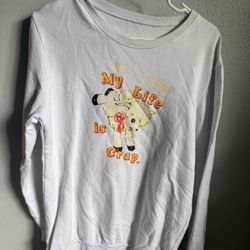 “My Life Is Crap” Crewneck Sweatshirt 