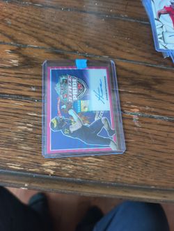 Aiden Hutchinson star defensive and for Detroit Lions autographed rookie