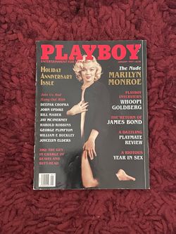 PLAYBOY / JANUARY 1997 / MARILYN MONROE / HOLIDAY ANNIVERSARY ISSUE