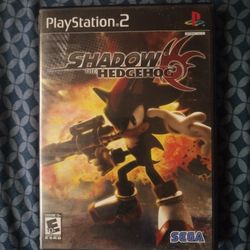 PS2 Shadow Hedgehog Complete And Work No Offers No Trade 75th Ave Indian School Serious Buyers Only Please