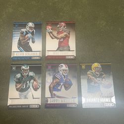 Lot Of 5 2014 panini rookie & stars mike evans, davante adams, sammy watkins rookie lot