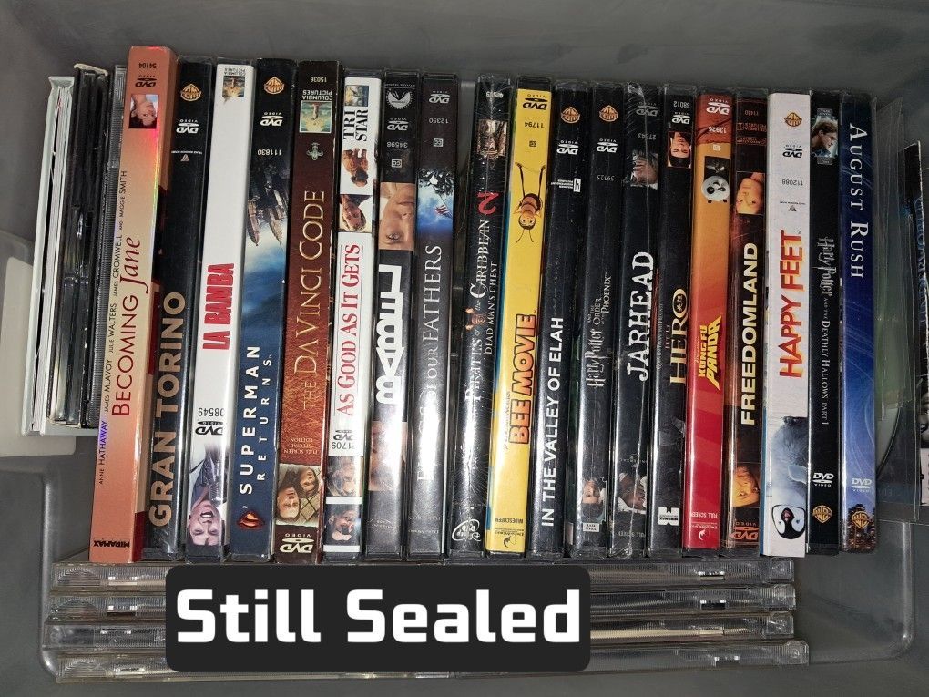 Lot of 150+ DVDS