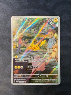Pokemon Pikachu 151 illustration rare 173/165