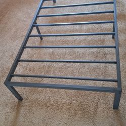TW0 Twin Bed Frame With Platforms