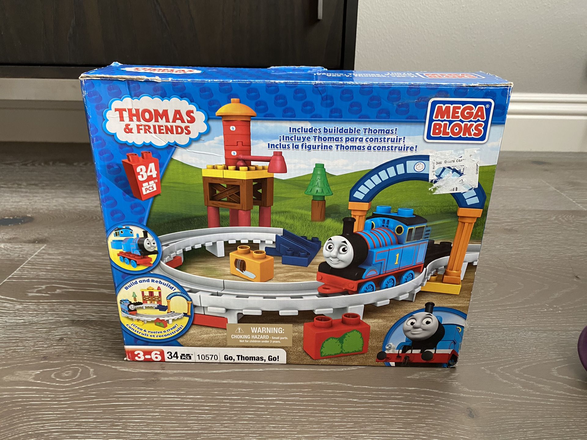 Mega Bloks Thomas & Friends train set