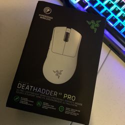 Razer Deathadder V3 Pro Wireless White Gaming Mouse