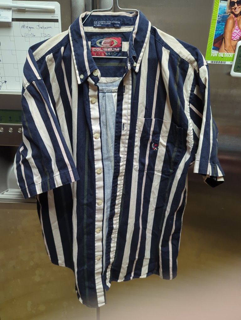 Coliseum Classic Men's Striped Shirt