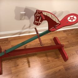 Vintage Cal’s colt  horse bouncing Rod 1950s