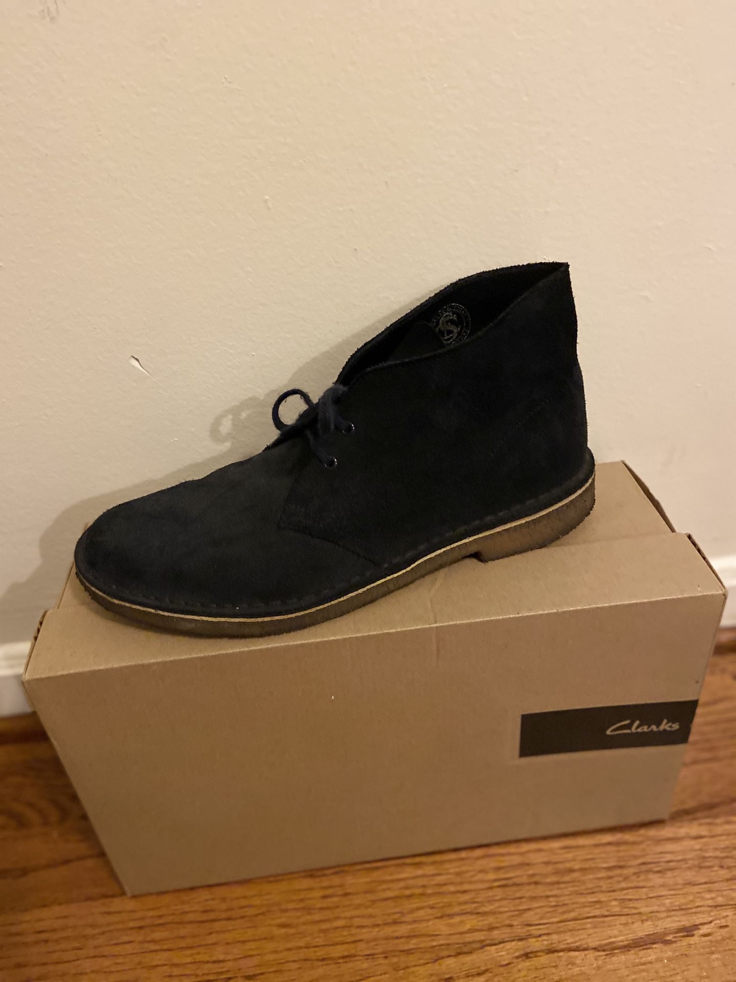 Desert Boot Black Suede original size 10