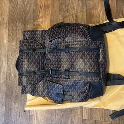 Goyard Blue backpack