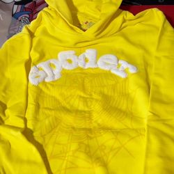 Yellow Sp5der Hoodie 