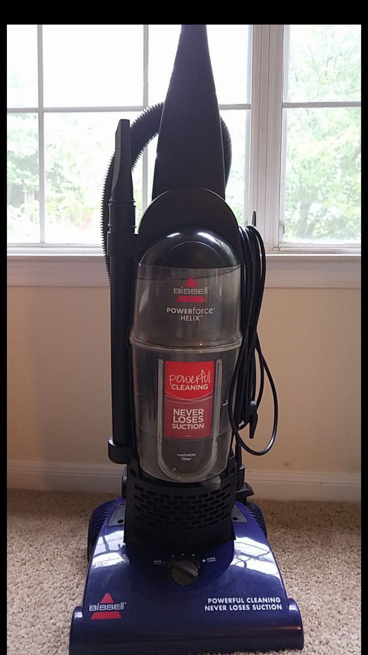 Bissell powerforce helix-bagless-upright-vacuum-1240