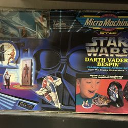 Micro Machines Star Wars Darth Vader Bespin Playset Boxed Collector's Edition