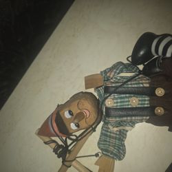 VINTAGE WOODEN MARIONETTE PUPPET Disney's PINOCCHIO