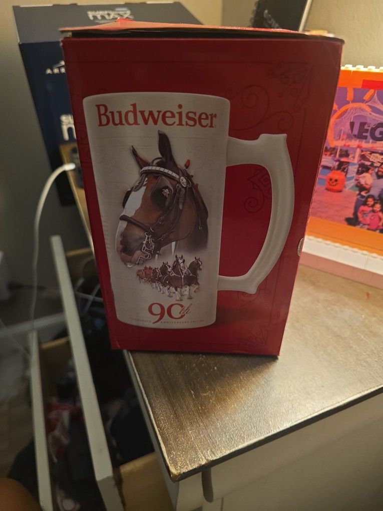 Limited Edition Budweiser Holiday Stein
