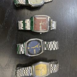 Vintage Seiko 5 Automatic Japan Original Buy Sale Trade Watches Gold Diamonds 10k 14k Silver Scrap Coins 