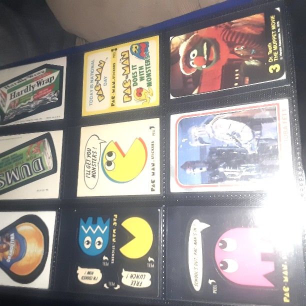 Old Pacman Cards