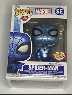 Make-A-Wish Spider-Man Metallic Pop! Vinyl Figure