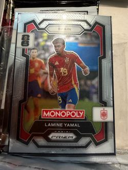 2026 Panini Prizm Lamine Yamal Spain World Cup card mint