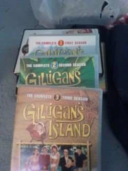 The complete first second and third season of GILLIGANS ISLAND