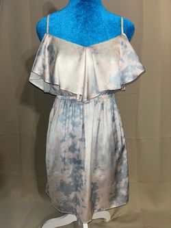 Women’s satin spaghetti strap sundress sz S
