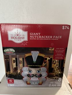 Giant Nutcracker Face
