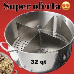 Olla Tamalera De 32 Qts 