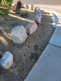 Boulders rocks