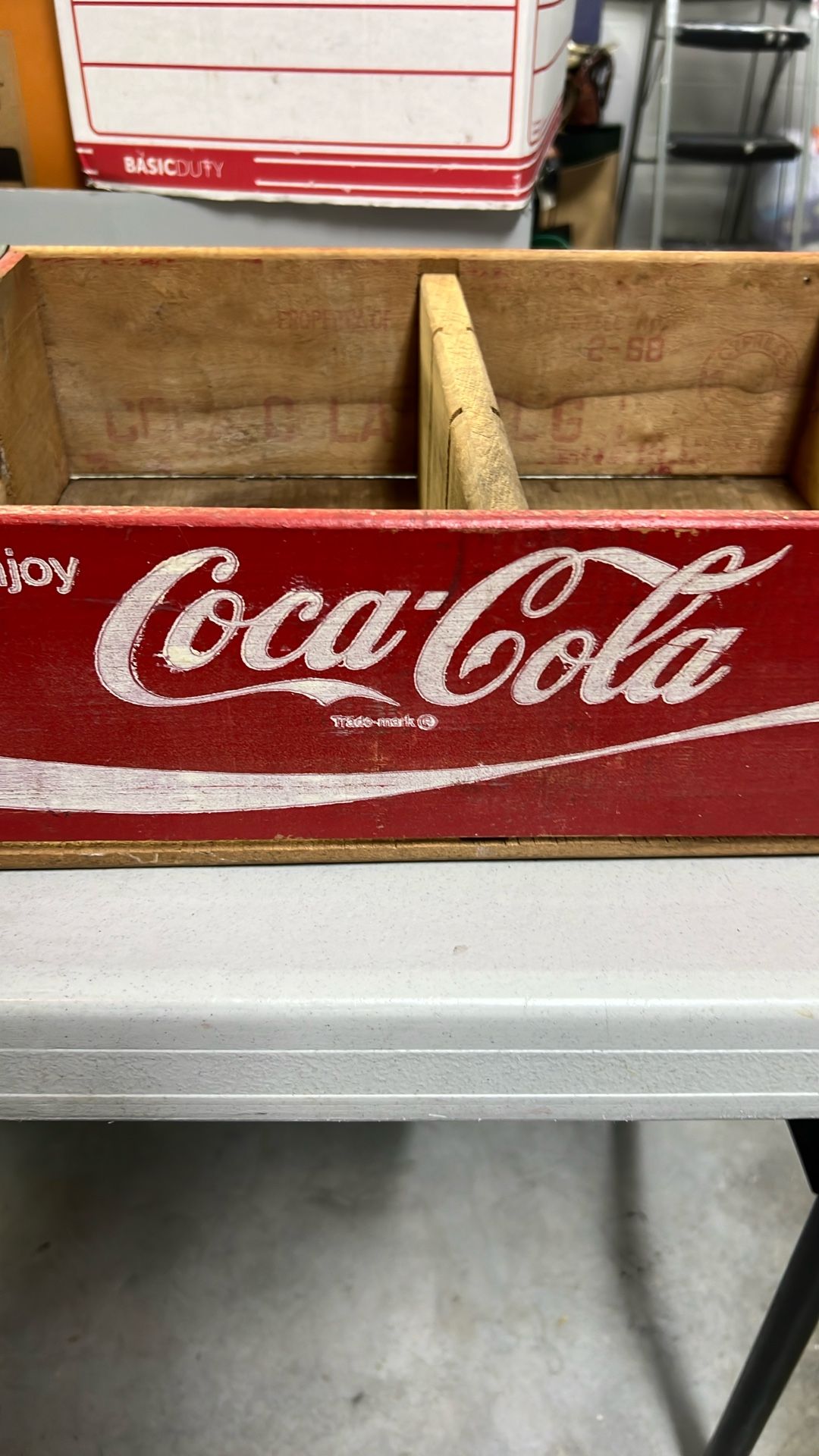 Coke Coca/cola Crate Vintage $55.