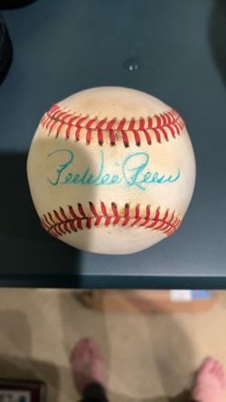 Peewee Reese Autographed Signed Baseball PSA CERTIFIED