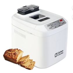 NEW 2lb Bread Maker – Auto Fruit Nut Dispenser | Gluten-Free | New