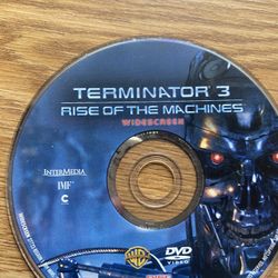 Terminator 3 Movie Disk 