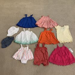 Like New Baby Girl Clothes 0-3 Months 