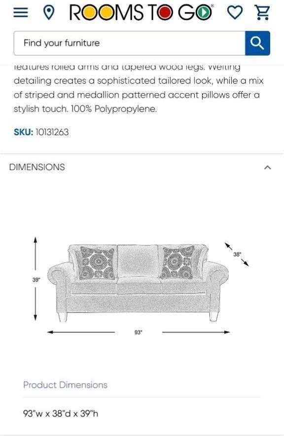 URGENT Sleeper Sofa Coach and Armchair Set