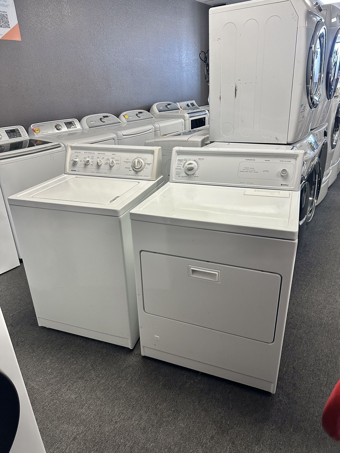 Heavy Duty Kenmore Washer And Gas Dryer