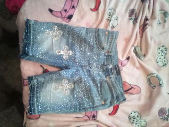 Purple  jeans