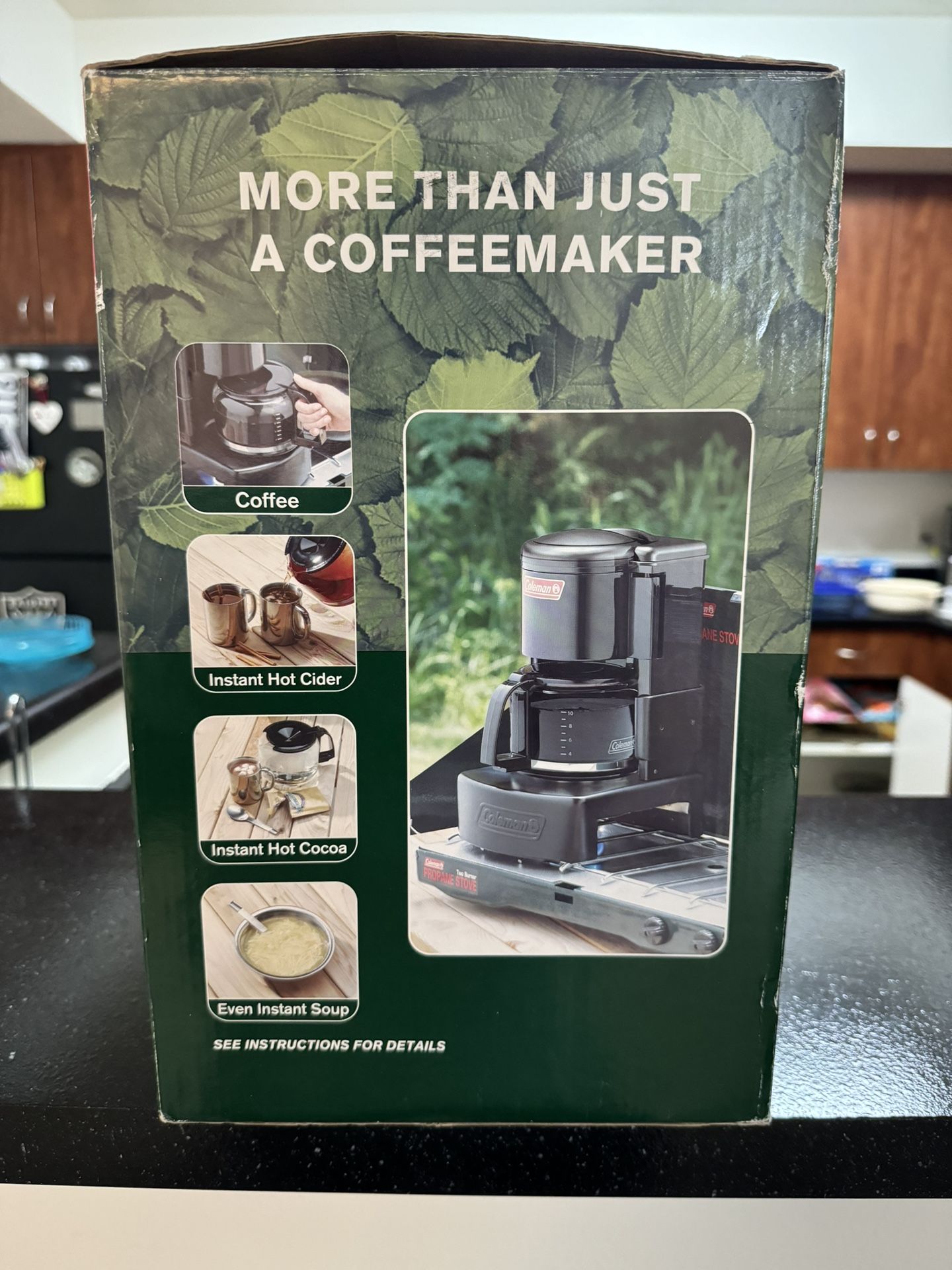 Coleman Drip Coffee Maker for Camping. 