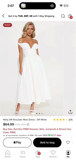 White dress